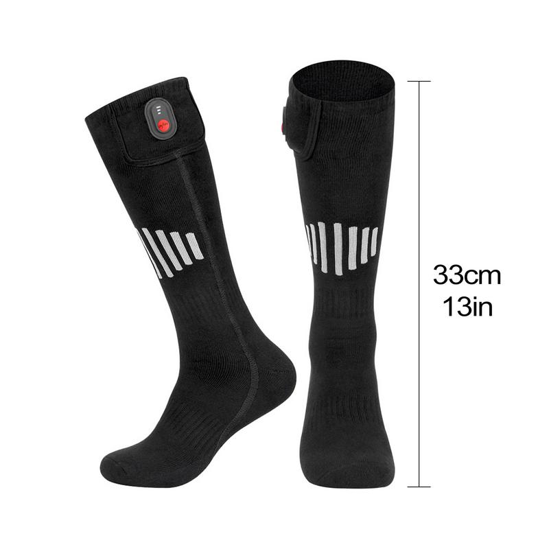 Heating Socks With Battery Box Washable Anti-Cold Men Thermal Heated Foot Warmer Outdoor Camping Ski Sports Wnter