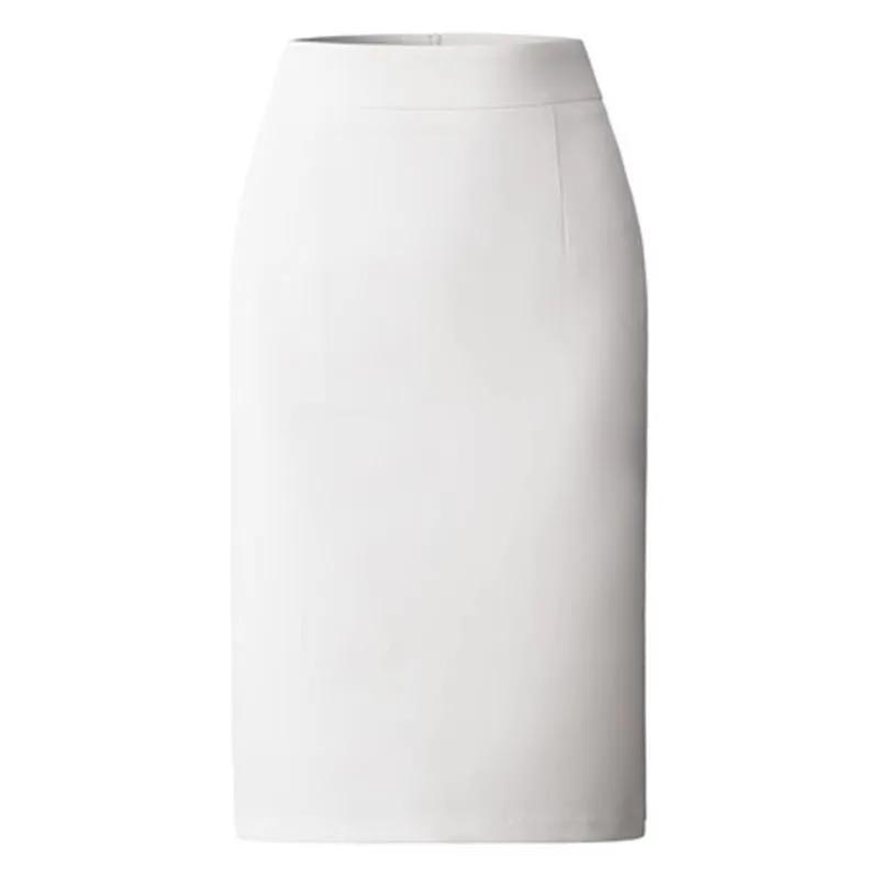 Elegants augstās jostasvietas biroja dāmas zīmuļsvārki