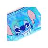 Trousse métallique holographique - CERDÁ LIFE'S LITTLE MOMENTS - Bleu - Caricature Stitch - Grande capacité