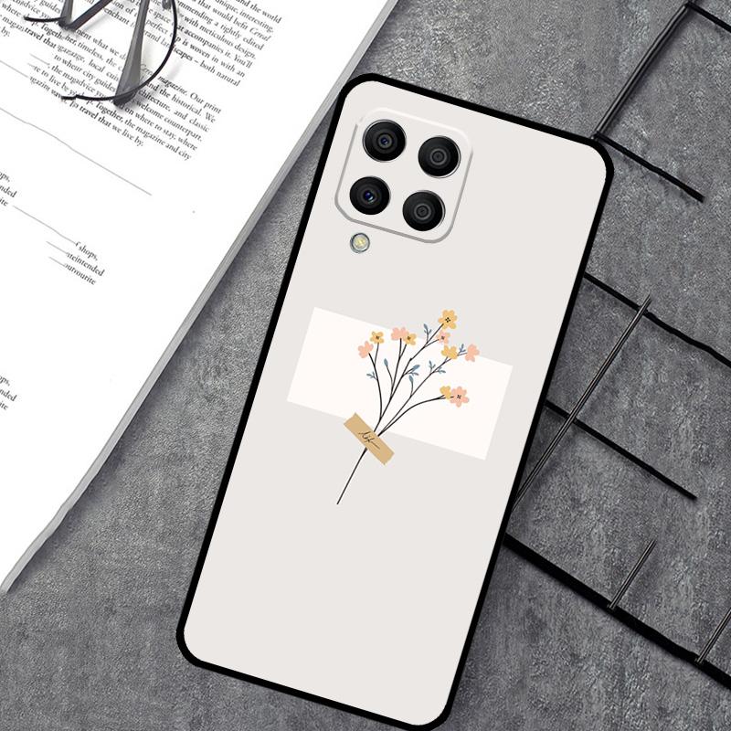 

Minimalist Aesthetic Flower Case For Samsung Galaxy M15 M11 M12 M13 M14 M06 M16 M36 M56 M31 M53 M32 M52 M35 M55 M34 M54 Samsung M31s