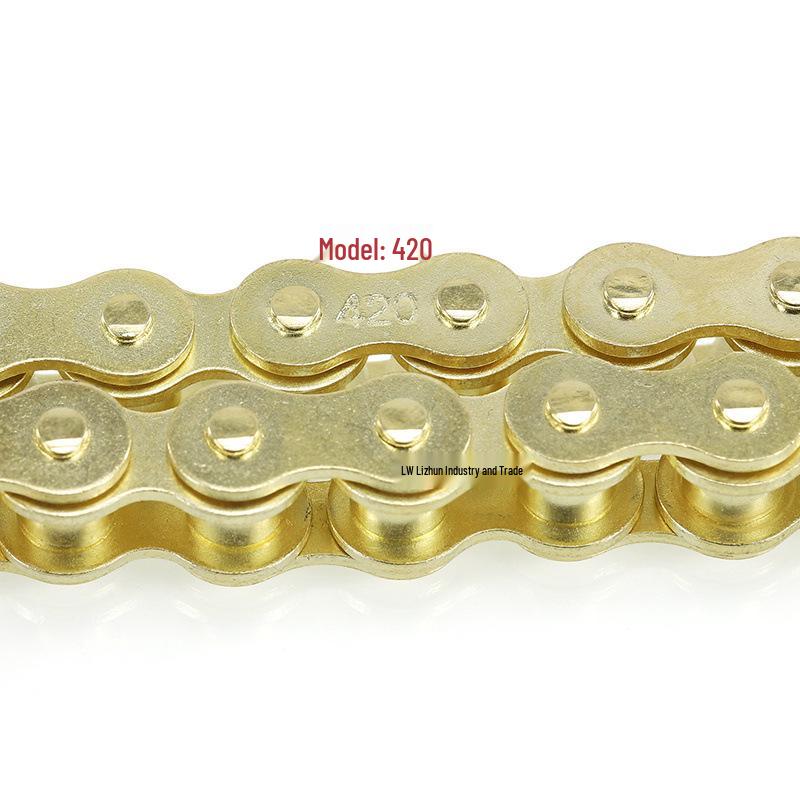 High-End Off-Road ATV & Buggy Racing Accessories: Gold 420 Chain