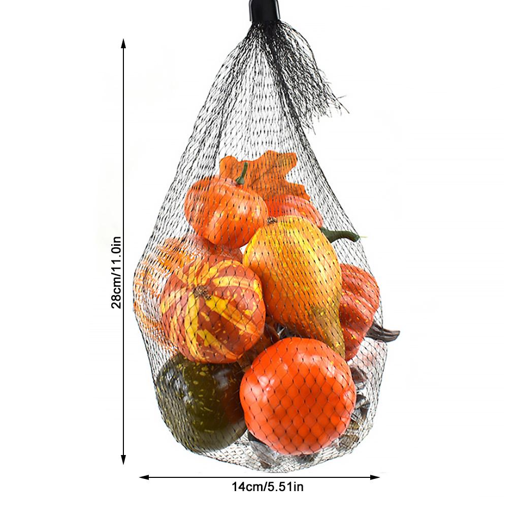 

50 шт./упак. набор имитации тыкв, сосновые шишки, желуди, реквизит, искусственная пена для Хэллоуина, домашний декор для вечеринки As Picture