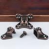 10pc Corner Brackets Screws L-shaped Butterfly Support Connector Removable Combination Fasteners Right Angle Bracket Corner Code
