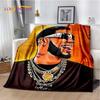 Free Anuel AA Rapper Hip Hop Soft Blanket,Soft Throw Blanket for Home Bedroom Bed Sofa Picnic Travel Cover Child Gift