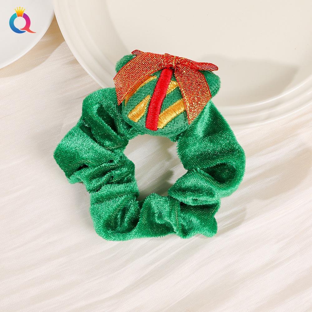1 Pcs Christmas Headdress Plush Large Intestine Headband with High-end Feeling, Tied Hair Headband