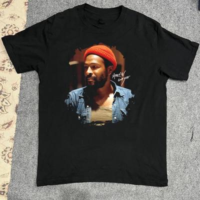 NEW Marvin Gaye Singer Classic T Shirt All Size S-5XL DS119 Unisex T-Shirt