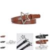 Lovely Five-point Star Design Belt For Women With Charming Colors For Fashionable Looks