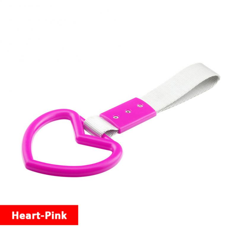 Tsurikawa לב JDM ידית רכבת אוטובוס רצועה ליד רצועת עיצוב קסם דריפט רצועה אביזרי רכב דריפט רצועה לרכב