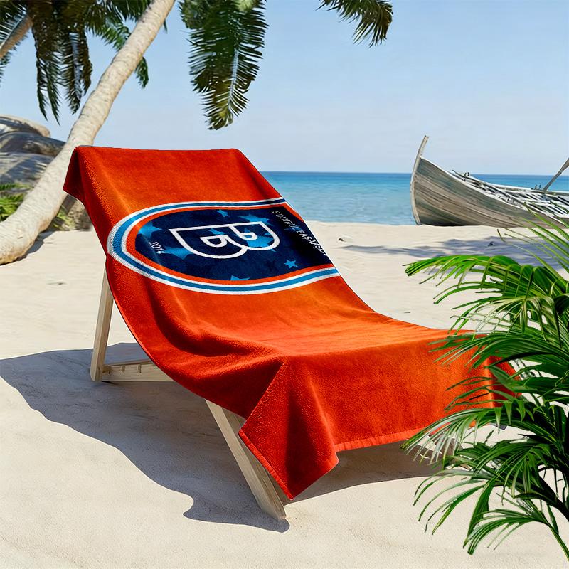 İstanbul Başakşehir Print Beach Towel, Large Soft Quick Dry Towel for Beach Camping Swimming