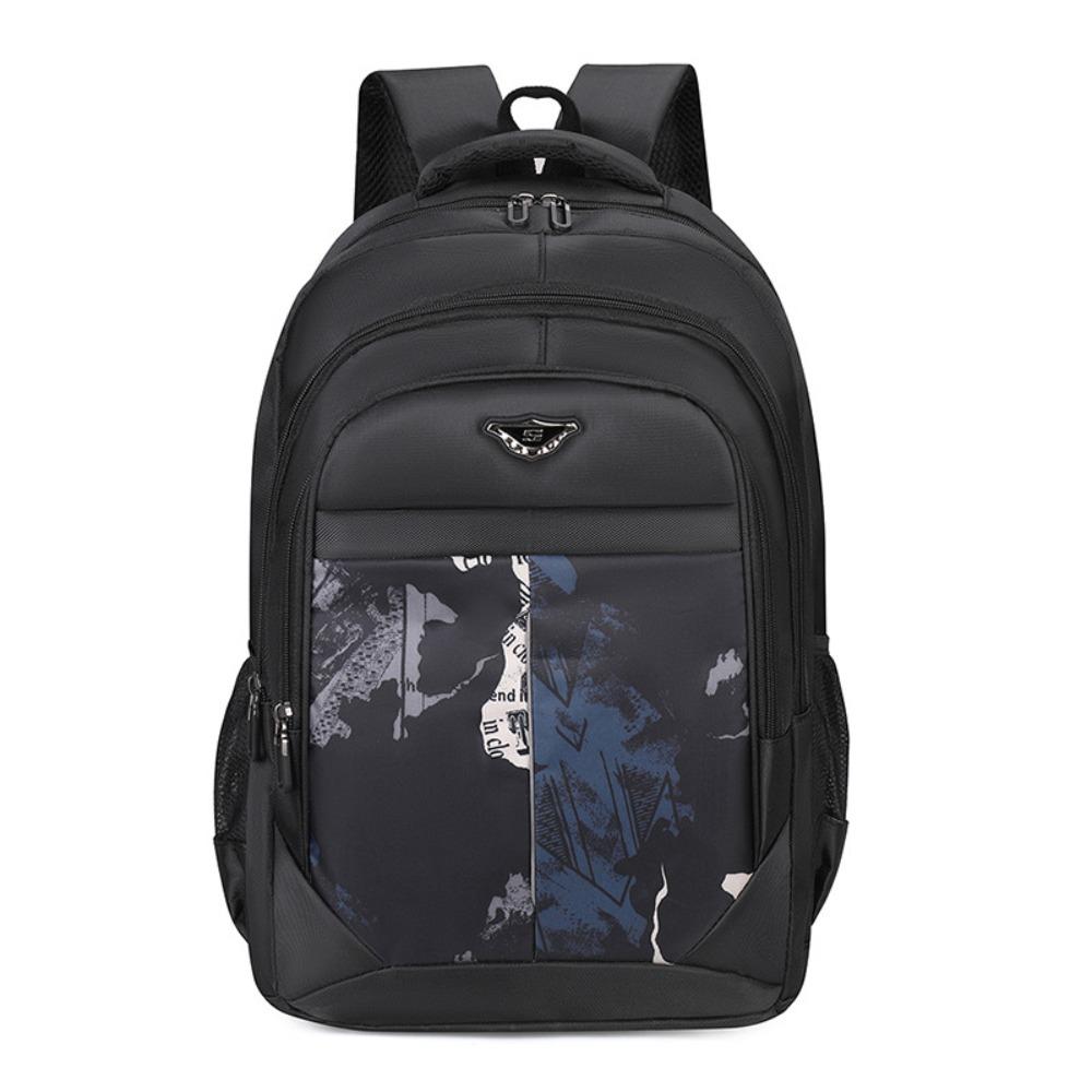 Men's Backpack Backpack Korean Version Large Capacity Junior High School Student Outdoor Schoolbag Leisure Travel Bag