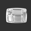 Stainless Steel Divided Lunch Tray Set
