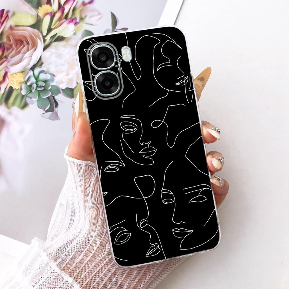 

Cartoon Animal Cool Dragon Chinese Loong Painting Casing For Oppo A6x A6t 4G 5G a6x India A6T Pro Phone Case Soft Clear Silicone Oppo A6T Pro 4G