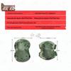 Tactical Outdoor Knee & Elbow Pad Set with Gloves