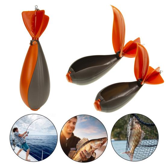 Bait Thrower Fishing Feeder Nesting Tool Compact Design Portable Automatic Fishing Bait Trap Carp Feeder Float Bait Holder