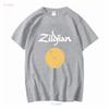 Zildjian Logo Mens T Shirt Funny American Size S To 5XL Vintage Washed Slightly Soft Stretched Graphic Stylish Casual