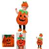 Adorable Kid Halloween Pumpkin Costume Set For Toddler Baby Cosplay Fun