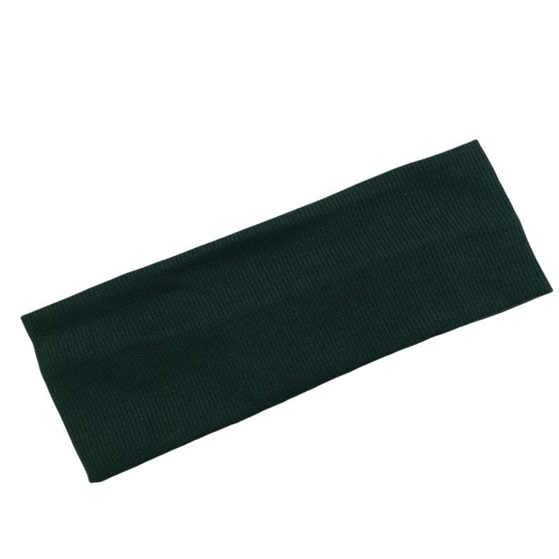 Mädchen Süßigkeitenfarbe Gestricktes Haarband Yoga Übung Schweißabsorbierendes Stirnband Faden Baumwolle Gesichtswasch Make-up Haarbänder