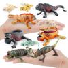 Simulated Lizard Chameleon Amphibian Reptile Model Leopard Print Guardian Iguana Four-Legged Snake Static Ornament
