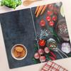 Kitchen Multifunctional Decorative Glass Boards Ingredients 2X30X52 Cm