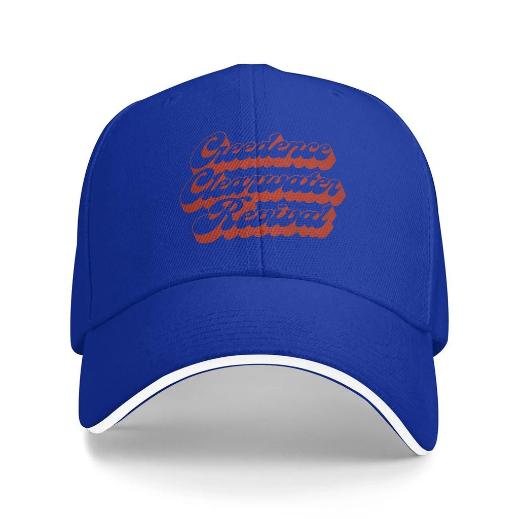 Creedence Clearwater Revivals Casual Baseball Cap Summer 70s Rock Trucker  Sun Visor Running Hip Hop S