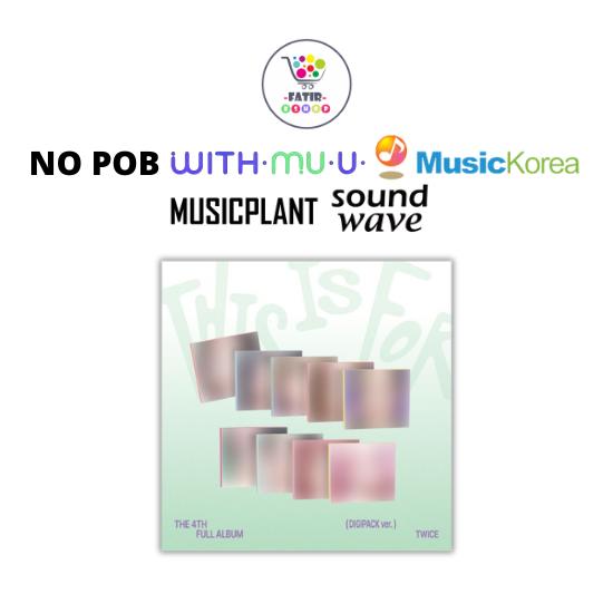 

Выберите POB DIGIPACK Ver. TWICE 4TH Full Album ЭТО ДЛЯ No POB Random