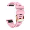 Replacement Silicone 20mm Watch Band For Garmin Fenix 6S 6SPro 5S Plus 7S Pro Wristband Quickfit Rose Gold Buckle Bracelet Strap