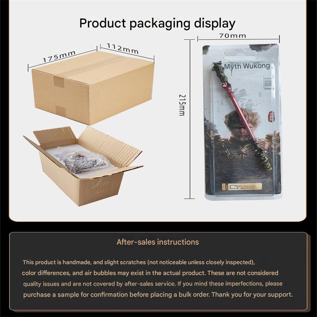 Black Myth: Wukong, the Monkey King, the Chosen One, Resin Decorative Ornament, Game Peripheral, Figure, Model, Journey To the W