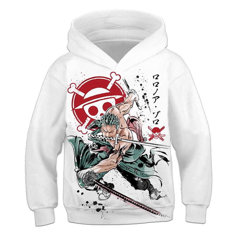 Lianxia Clothing One Piece Kinder Hoodie Sweatshirt One Piece Jongens Meisjes 3D Print Sport Trui Cosplay Kostuum Kinder Pullovers Tops 120