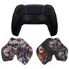 EXtremeRate PlayVital Griff für PS5 Weiches Gummi-Pad Griffaufkleber für PS5 Controller Texturierte Oberfläche Ghost of Rutschfest Schweißabsorbierend