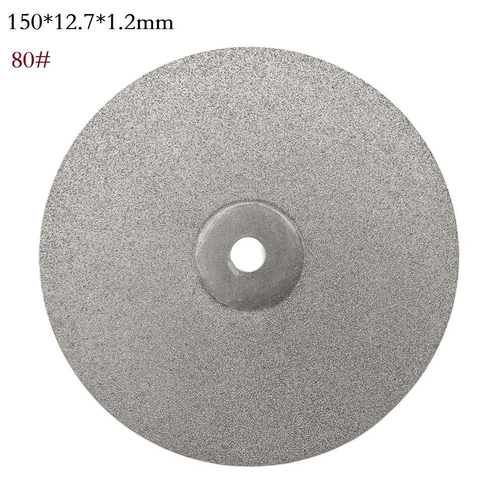 Disc Grinding Wheel Flat Lap Lapping Wheel 150mm 6" Coated Diamond Accessories Brand New High Quality Portable