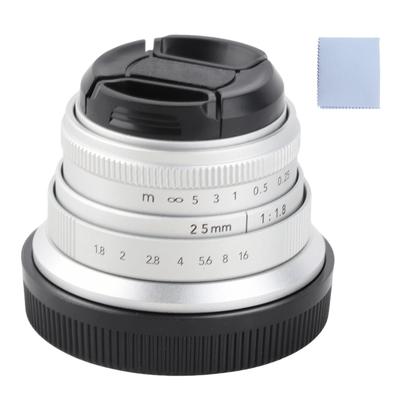 25mm F1.8 Mark II Großblende APS-C Manueller Fokus Festbrennweite Passend für M-Mount M M2 M3 M5 M6 M10