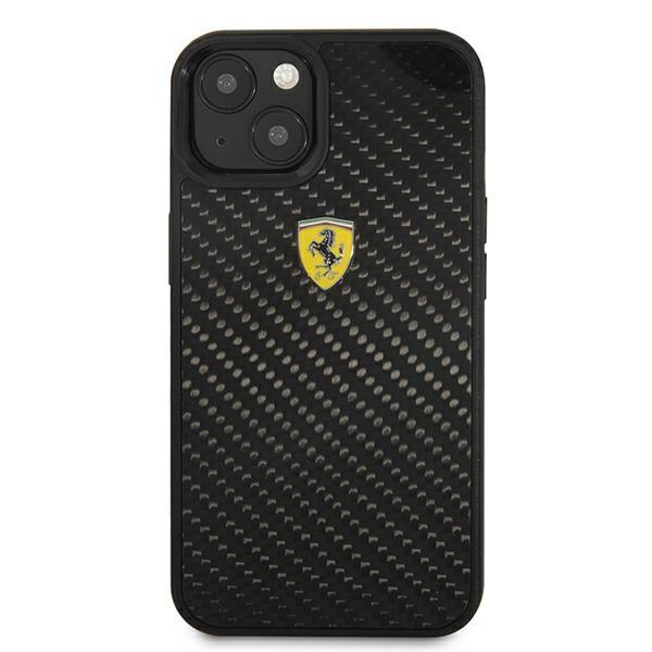 Ferrari Fehcp13Sfcabk Iphone 13 Mini5,4 Czarny/Black Hardcase On Track Real Carbon