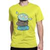 Anemo Hydro Slime Genshin Impact Slime Stack T Shirts Men S Cotton Vintage T Shirts