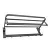 Floating Shelf for Bathroom Space Aluminum Foldable Wall Mounted Towel Rack Bathroom Hanging Shelf for Home Kitchen Grey