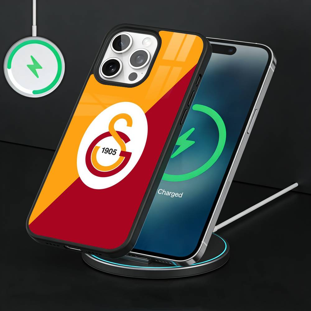 G-GalatasarayS 1905s Logo Phone Case For iPhone17,16,15,14,13 Plus,Pro Max Magnetic For Magsafe Wireless Charging