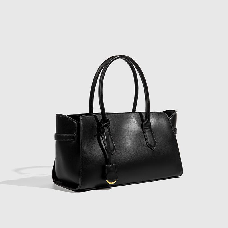 

Urban Minimalist Style Tote Bag Large Capacity Bucket Bags for Women Detachable Zipper Inner Bag Handheld Shopping Bag