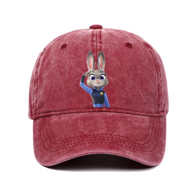 Cartoon Zootopia Three-toedSloth Baseball Cap Couple Women Print Trucker Hat Summer Casual Outdoor Dropshipping Baseball Caps