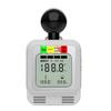 Heat Index & WBGT Thermohygrometer - Heatstroke Prevention Device with Black Globe Meter