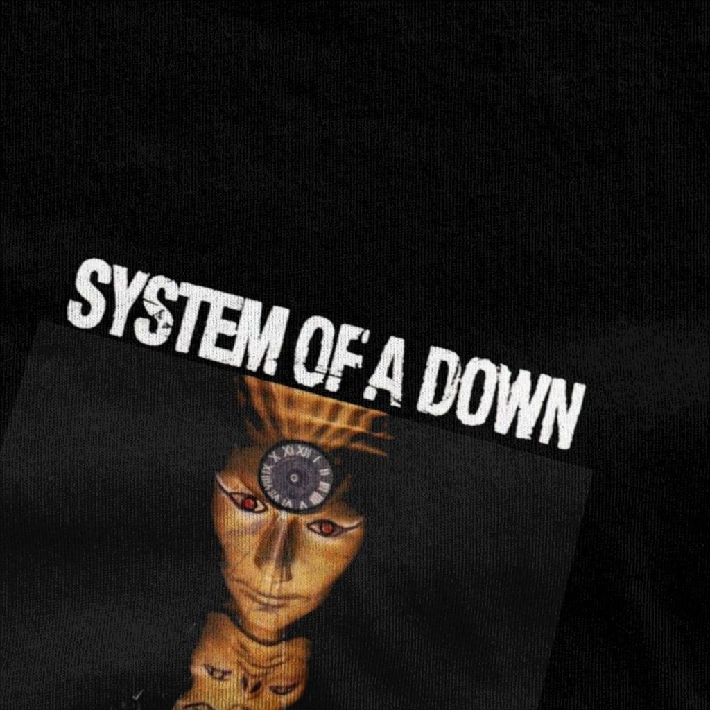 Systemed Of A Down T-Shirt Summer hypnotize music Aesthetic T-Shirts Cotton Fashion Tshirt For Men Short Sleeve Casual Clothing