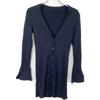 FOXEY 41219 Navy V-neck Long Cardigan tops 38 NavyUsed