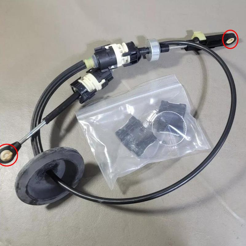 2pcs Automatic Transmission Shift Cable Linkage Selector Shifter End Bushing For Ram 1500 2500 3500 Car Accessories 2014 2015