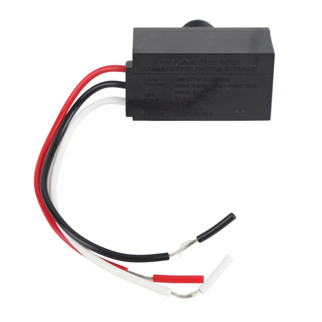 Photocell Light Sensor IP65 Proof Level Multifunctional Compact Outdoor Photoelectric Light Control Photocell Sensor