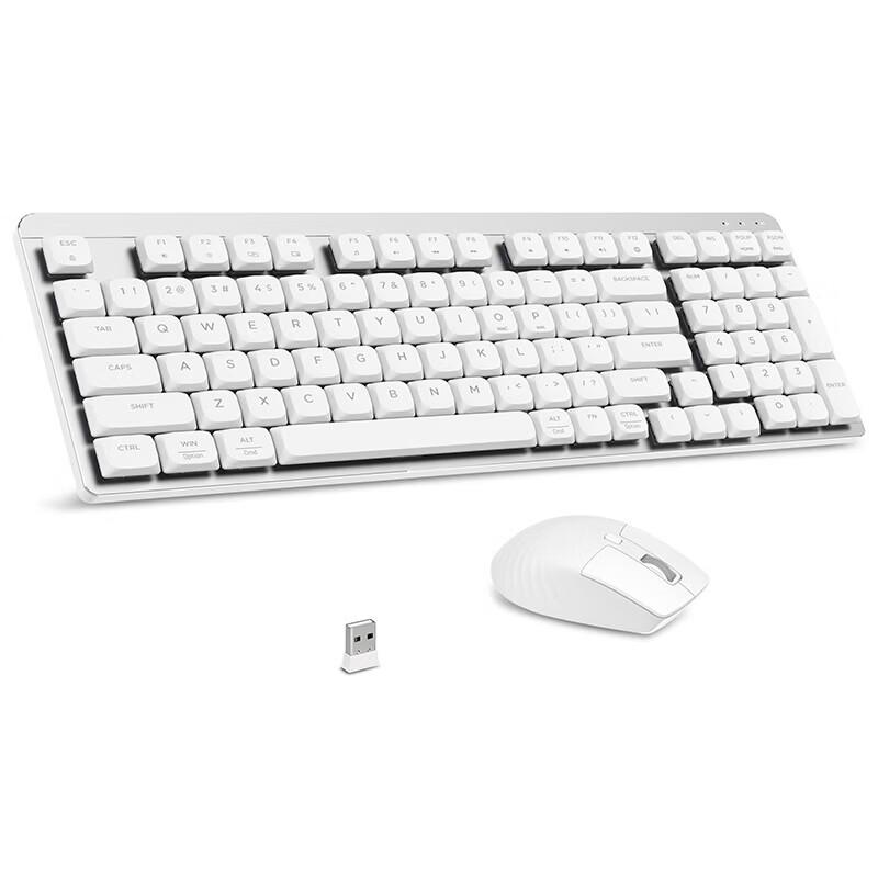 SooPii BK21P 2.4G Wireless Mechanical Keyboard Mouse Combo