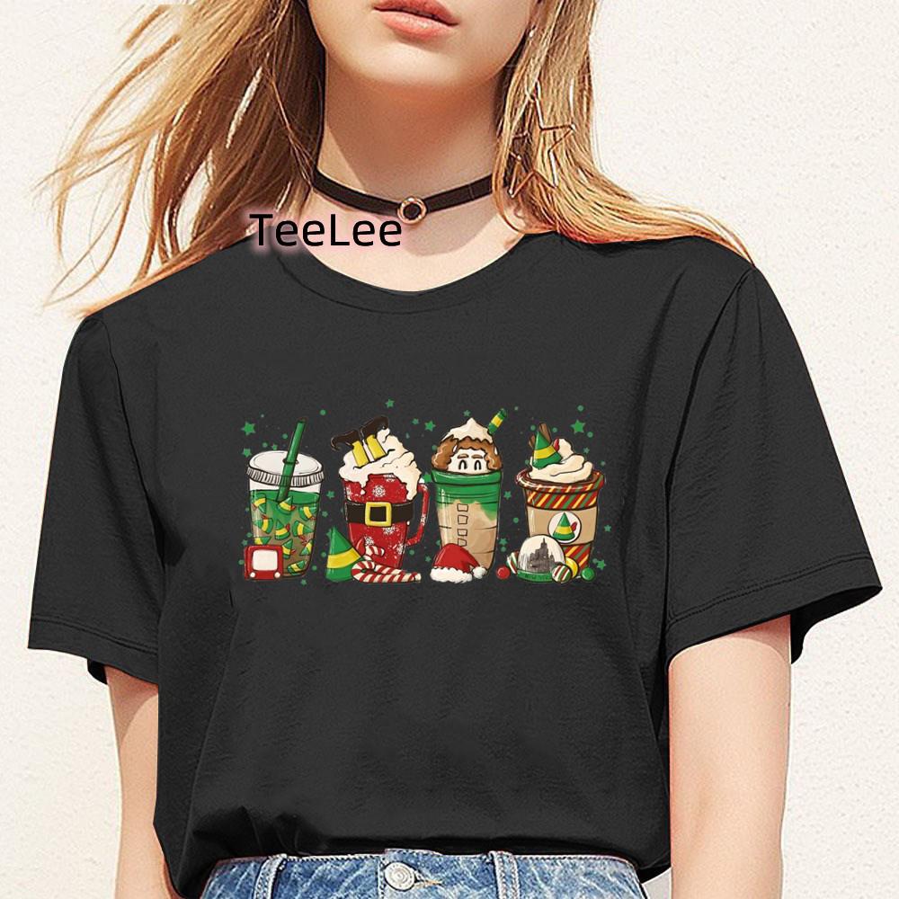 Cute Pigs Tshirt Unisex Clothing Printed New Merry Christmas Tshirt Funny Santa Casual Tops Fashion Graphic Tshirt Clothes