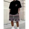 Simple Comfortable Suit Men's Print Fashion Sport Wear Men’s