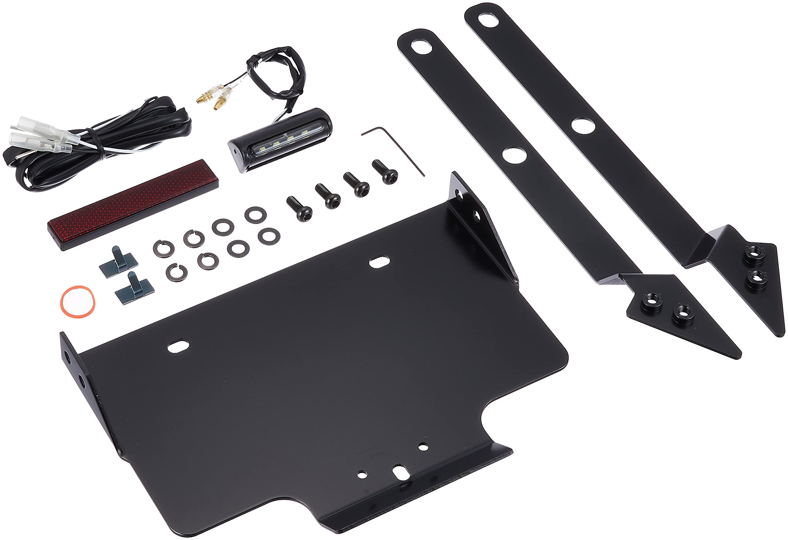 

Kijima Мотоциклетные Запчасти Кронштейн Номерного Знака FXSB ( 13-) Сталь/Черный Harley HD-01454