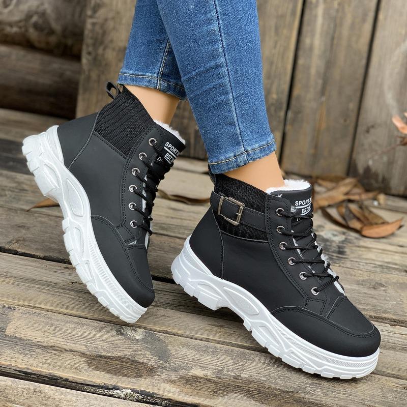 Großhandel für Damen Übergröße Baumwoll-Watteschuhe für den Außenhandel - Neuer Herbst-/Winterstil, Damen Baumwoll-Wattestiefel