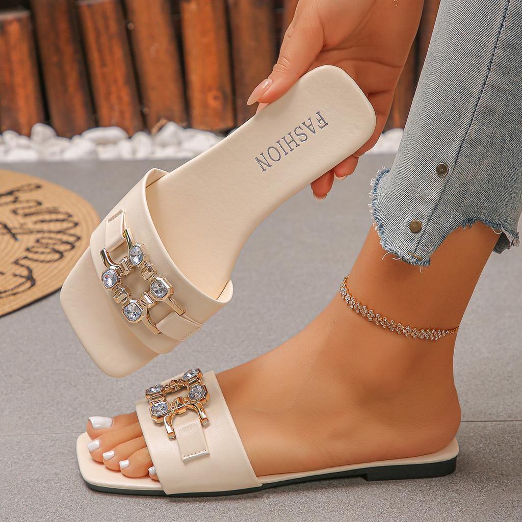 Plus-size Shoes, Platform Women's Shoes, Square-toe Shoes, Lightweight Sandals