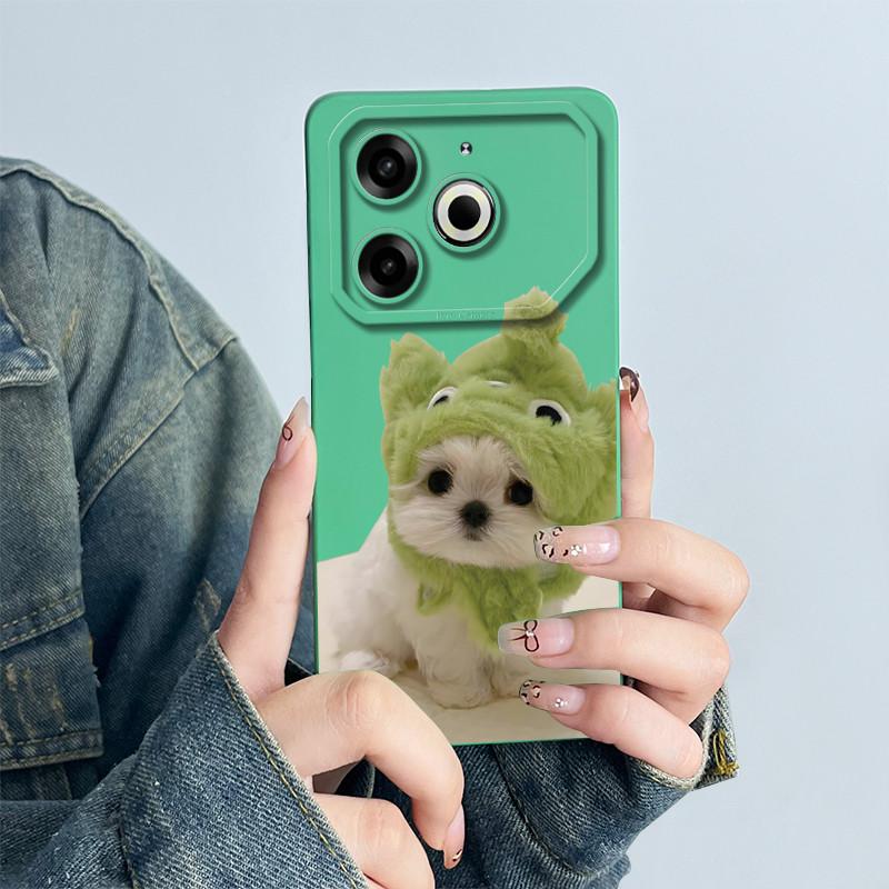 For Tecno Pova 6 Neo Phone Case Pova 6Neo Back Cover Silicone Cute Panda Flower Boys Girls Cartoon Shell Protective Coque Funda