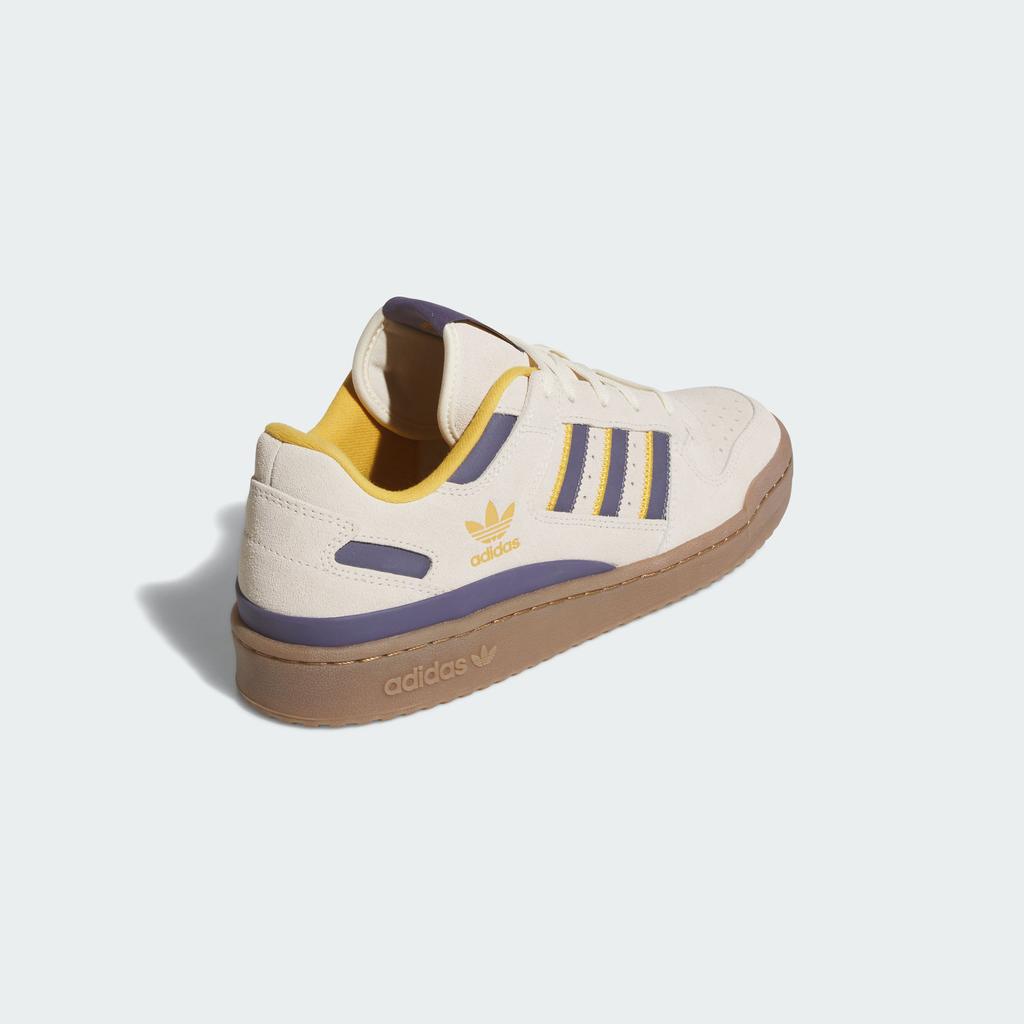 adidas Forum Low CL White Preloved Violet Yellow